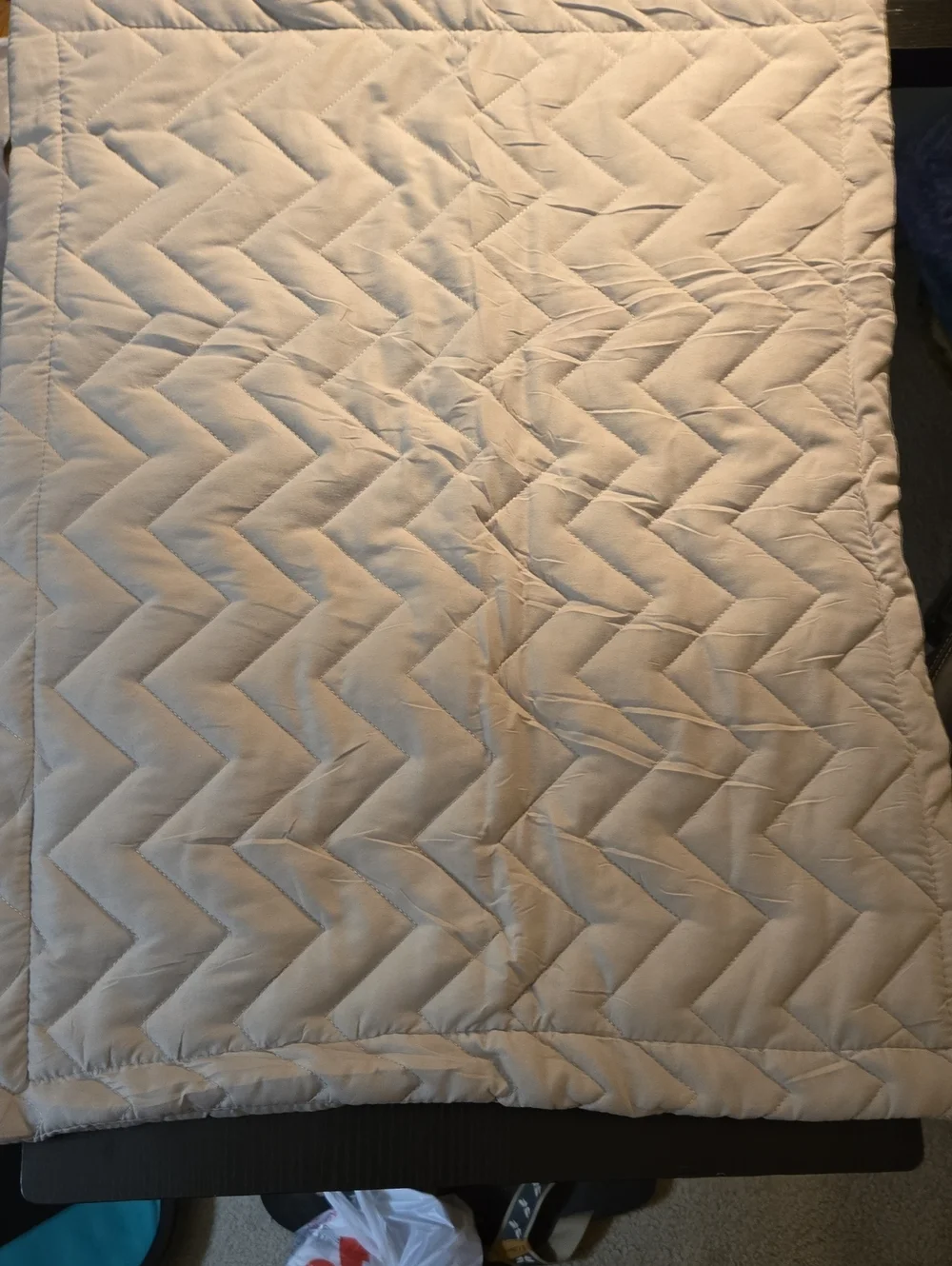 2 Quilted PILLOW CASE - GRAY